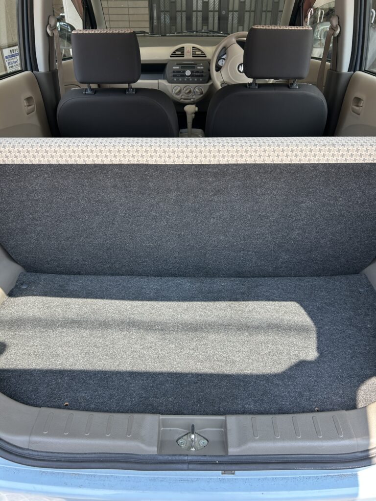 荷室汚れafter
