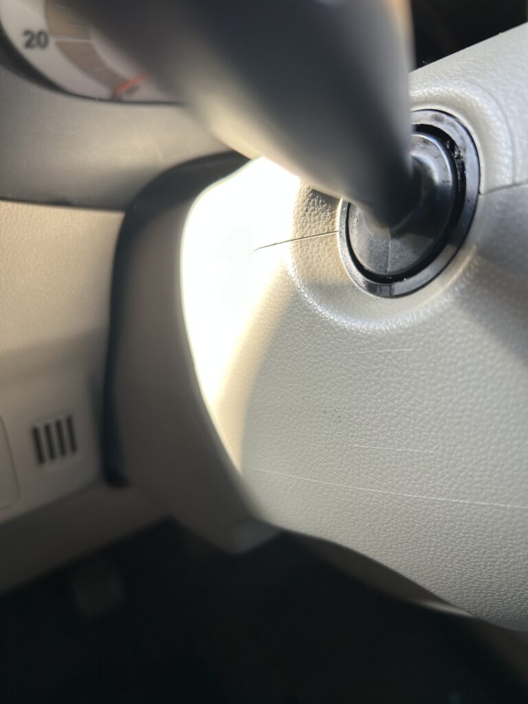 ウインカー汚れ清掃後